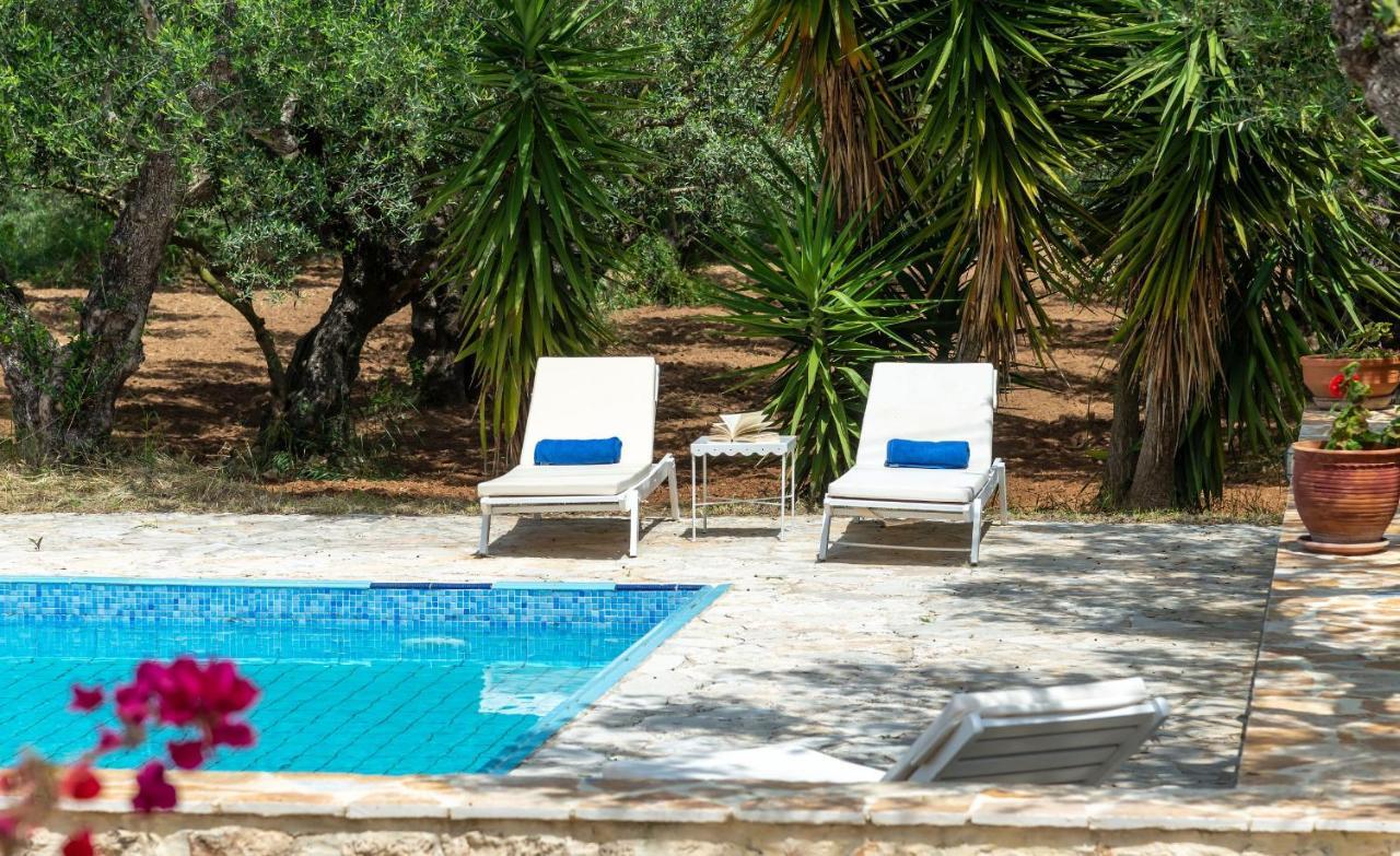Olivegrove Villa - Nestled In Olive Trees With Private Pool, By Zantewize Tragaki Exteriör bild