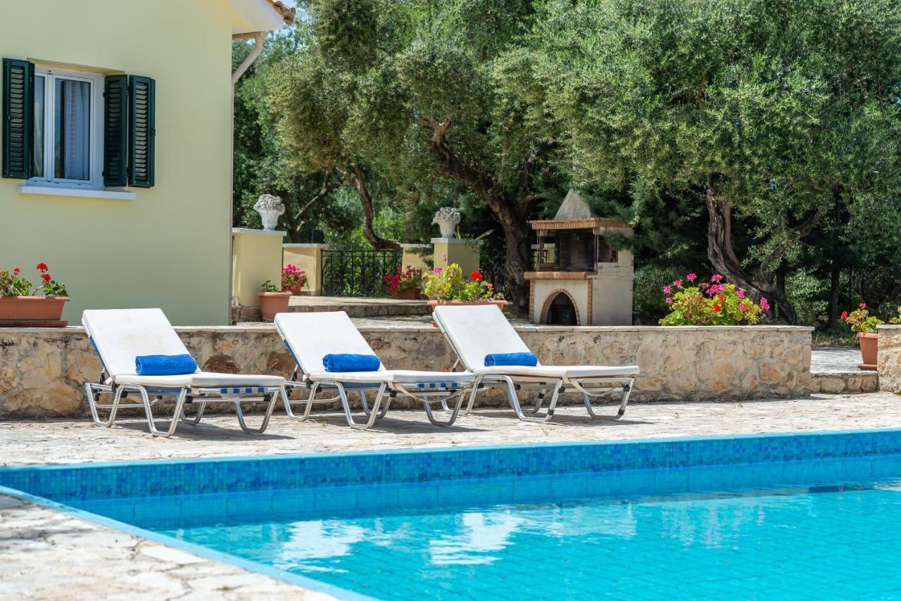 Olivegrove Villa - Nestled In Olive Trees With Private Pool, By Zantewize Tragaki Exteriör bild